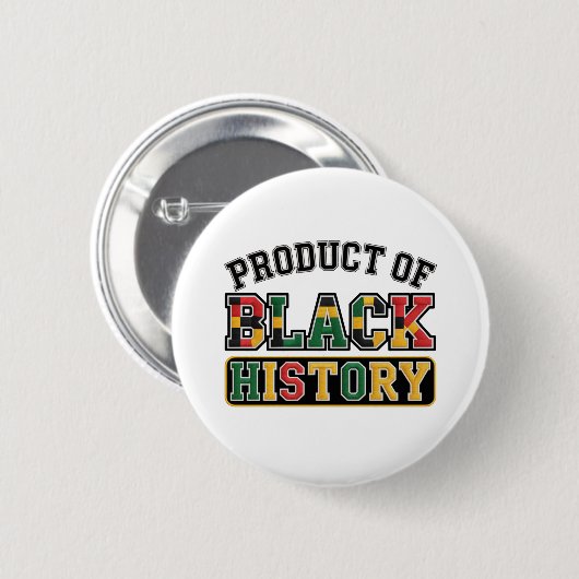 Button-Black History Month Button Set 缶バッジ (正面&裏面)