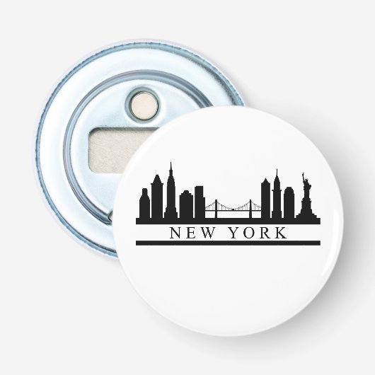 Button Bottle Opener 栓抜き (正面)