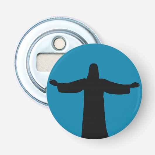 Button Bottle Opener 栓抜き (正面)