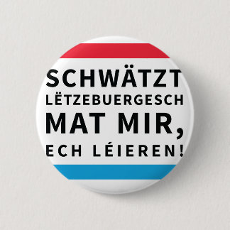 Button for People who Learn Luxembourgish 缶バッジ