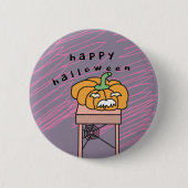 button halloween 缶バッジ (正面)