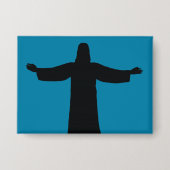 Button jesus christ  缶バッジ (正面)