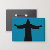 Button jesus christ 缶バッジ (正面/裏面)