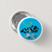 Button Kazakhstan 缶バッジ (正面&裏面)