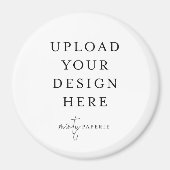 Button Magnet 3" Large Round マグネット (正面)