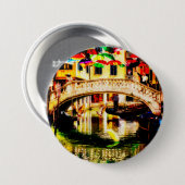 button of Venice bridge 缶バッジ (正面&裏面)