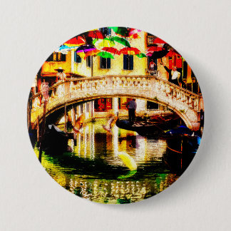 button of Venice bridge 缶バッジ