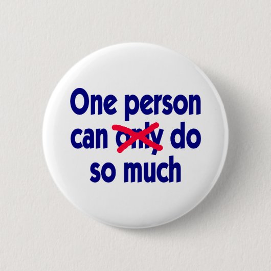 button_oneperson 缶バッジ (正面)