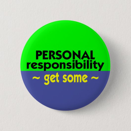 button_personalresponsibility 缶バッジ (正面)