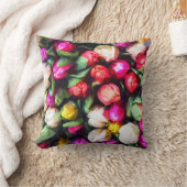 BUTTON ROSES クッション (ブランケット)