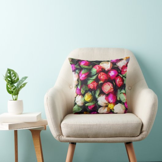 BUTTON ROSES クッション (椅子)