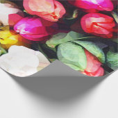 BUTTON ROSES ラッピングペーパー (角)