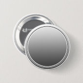 BUTTON ROUNDグレーのグラデーション+テキスト 缶バッジ (正面&裏面)
