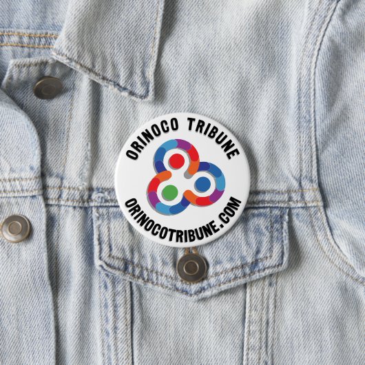 Button rounded logo black 缶バッジ (インサイチュ)