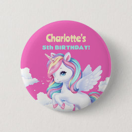 Button to a magical birthday party. 缶バッジ