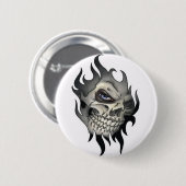 Button, Totenkopf 缶バッジ (正面&裏面)