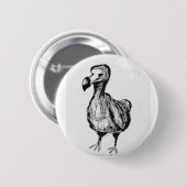 Button with Dodo 缶バッジ (正面&裏面)