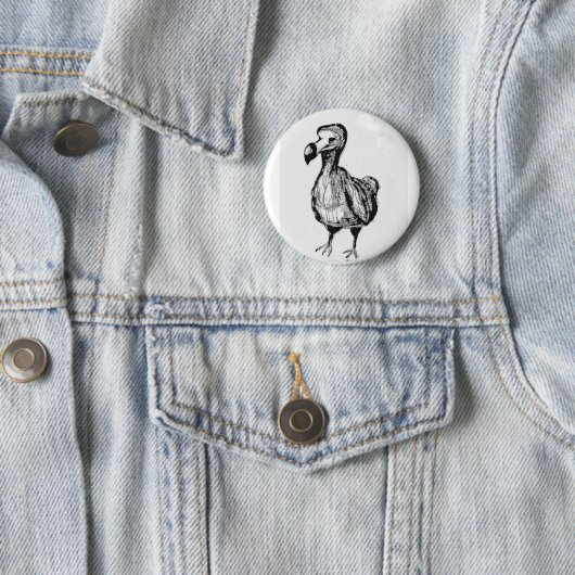 Button with Dodo 缶バッジ (インサイチュ)