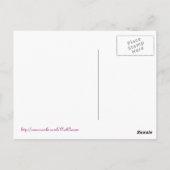 Buttonisedのハート ポストカード (裏面)