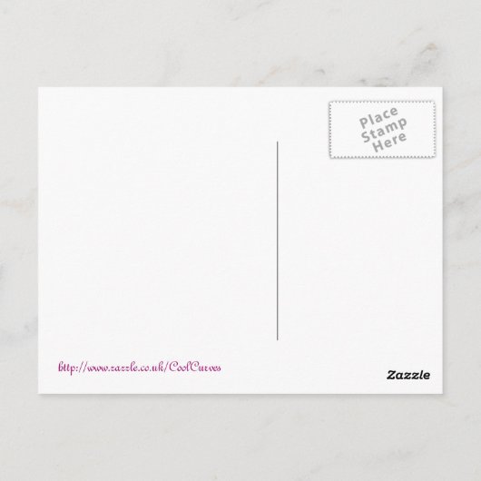 Buttonisedのハート ポストカード (裏面)