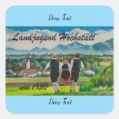 Buttons スクエアシール (正面)