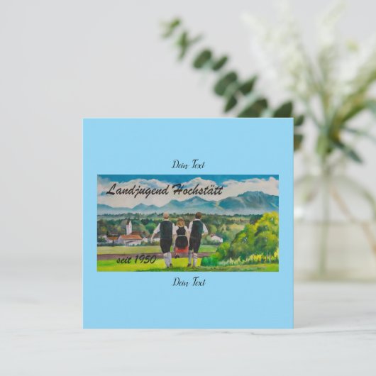 Buttons 招待状 (スタンド正面)