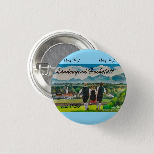 Buttons 缶バッジ (正面&裏面)