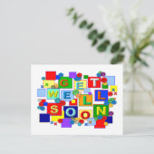 BUTTONS Get Wellポストカード ポストカード (スタンド正面)