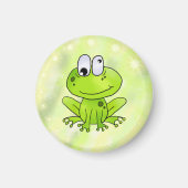 Buttons, lustiger Frosch マグネット (正面)