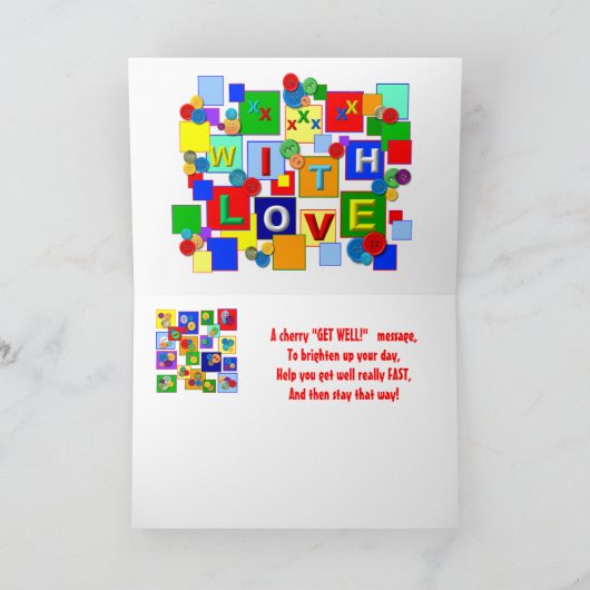 BUTTONSGet Wellカ ード カード (内部)