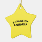 Buttonwillowカリフォルニア セラミックオーナメント (左)