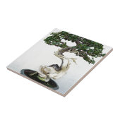 Buttonwoodの盆栽の木 タイル (側面)