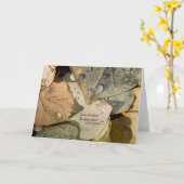 BUUFの庭: 紅葉 カード (黄色い花)