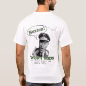 Buxtonの英雄v2.0 -小型のティー tシャツ (裏面)