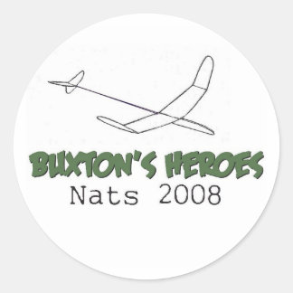 Buxton's Heroes - 2008シール ラウンドシール