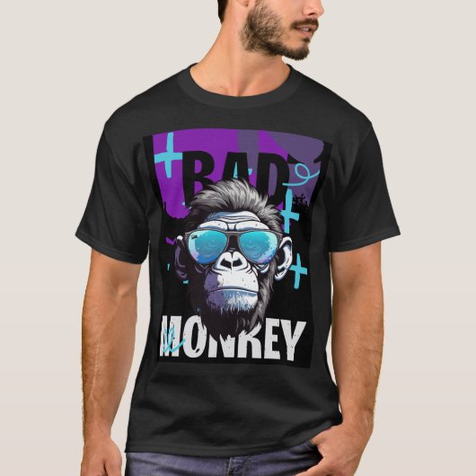 buy bad monkey tシャツ (正面)