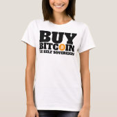 Buy Bitcoin T-Shirt Tシャツ (正面)