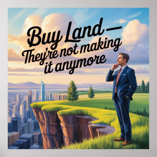 Buy Land - They’re Not Making It Anymore ポスター (正面)
