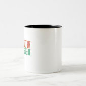 buy low sell high ツートーンマグカップ (中央)