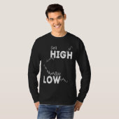 Buy low sell high stocks Forex and Crypto Trader I Tシャツ (正面フル)