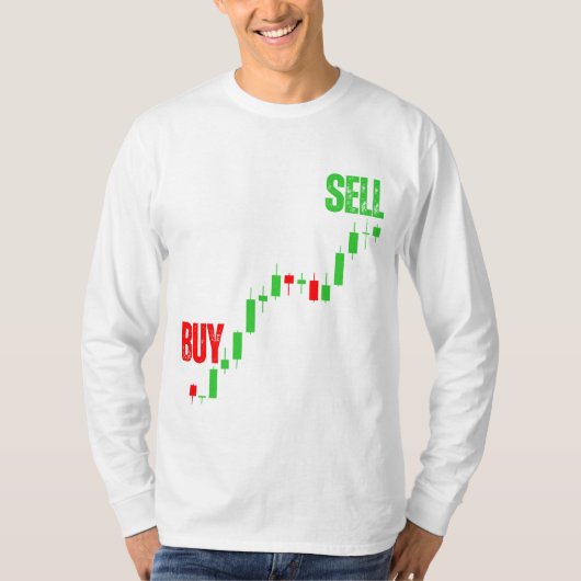 Buy Low Sell High Strategic Moves Over Hype Tシャツ (正面)