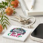 "Buy the Bling, Bring the Cheer." キーホルダー (正面右)