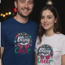 "Buy the Bling, Bring the Cheer." 