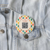 Buy the Bride a Drink QR Code Button 缶バッジ (インサイチュ)