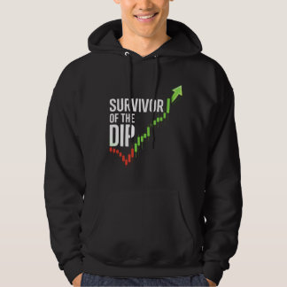 Buy The Dip – Funny Trader Hoodie Design パーカ