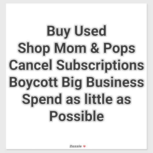 Buy Used Cancel Subscriptions Hankamer Artjunkhaus シール (シート)