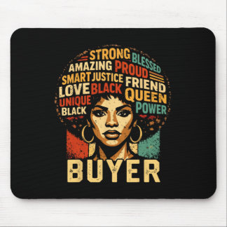 Buyer Black History Month Powerful Black Pride Art マウスパッド
