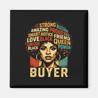 Buyer Black History Month Powerful Black Pride Art マグネット