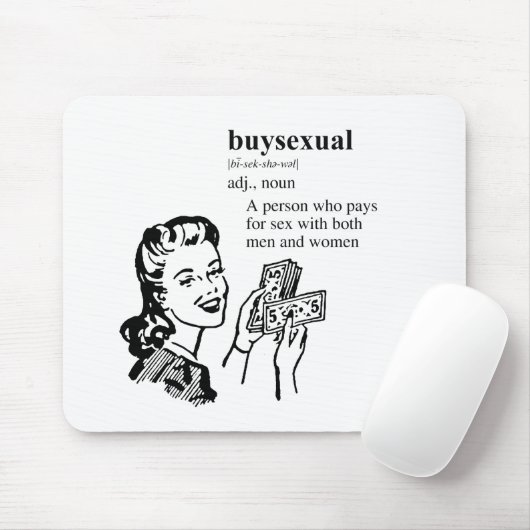 BUYSEXUAL マウスパッド (マウス)