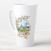 Buzet Croatia カフェラテマグ (左アングル)